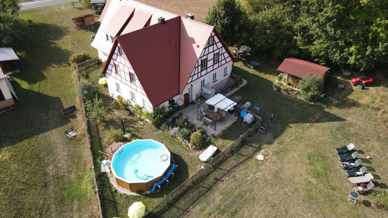 Ferienwohnungen Wastl Fraenkische Schweiz Hiltpoltstein Dış mekan fotoğraf