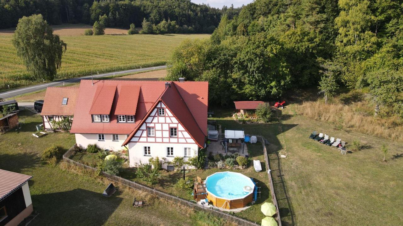Ferienwohnungen Wastl Fraenkische Schweiz Hiltpoltstein Dış mekan fotoğraf