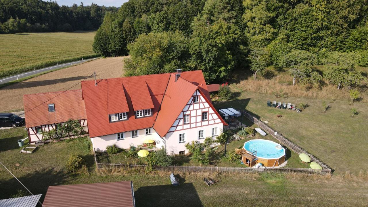 Ferienwohnungen Wastl Fraenkische Schweiz Hiltpoltstein Dış mekan fotoğraf